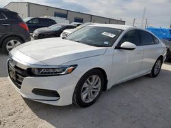 Salvage cars for sale at Haslet, TX auction: 2019 Honda Accord LX