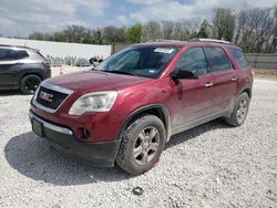 Salvage cars for sale at New Braunfels, TX auction: 2011 GMC Acadia SLE