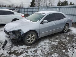 Salvage cars for sale from Copart Bowmanville, ON: 2004 Honda Accord EX