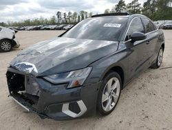 Vehiculos salvage en venta de Copart Houston, TX: 2022 Audi A3 Premium