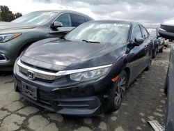 Salvage cars for sale from Copart Martinez, CA: 2016 Honda Civic EX