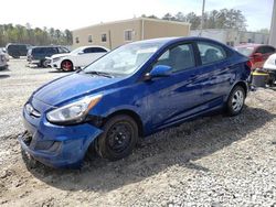 Salvage cars for sale at Ellenwood, GA auction: 2017 Hyundai Accent SE