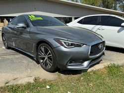 Salvage cars for sale from Copart Midway, FL: 2018 Infiniti Q60 Pure