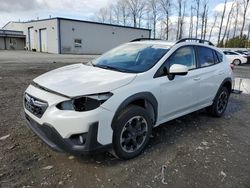 Vehiculos salvage en venta de Copart Arlington, WA: 2023 Subaru Crosstrek Premium