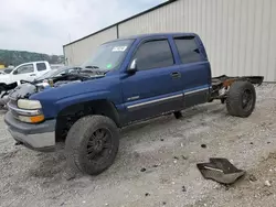 Salvage trucks for sale at Lawrenceburg, KY auction: 2001 Chevrolet Silverado K1500
