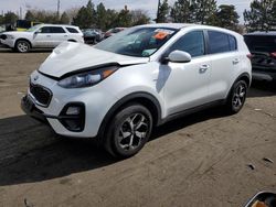 Salvage cars for sale at Denver, CO auction: 2022 KIA Sportage LX