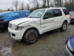 Ford Explorer salvage cars for sale: 2004 Ford Explorer Limited