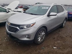 Salvage cars for sale at Elgin, IL auction: 2019 Chevrolet Equinox LT