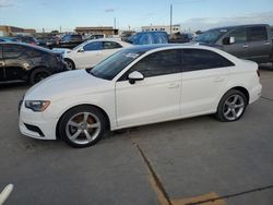 Salvage cars for sale from Copart Grand Prairie, TX: 2016 Audi A3 Premium