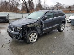Salvage cars for sale from Copart Albany, NY: 2012 Jeep Grand Cherokee Laredo