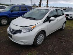 Vehiculos salvage en venta de Copart Kapolei, HI: 2015 Nissan Versa Note S