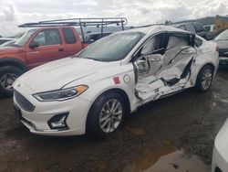Salvage cars for sale at San Martin, CA auction: 2019 Ford Fusion Titanium