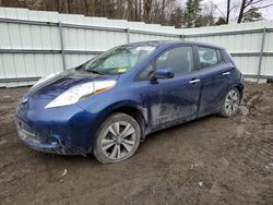 Nissan Leaf S Vehiculos salvage en venta: 2017 Nissan Leaf S