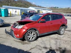 Salvage cars for sale at West Mifflin, PA auction: 2015 Toyota Rav4 Limited