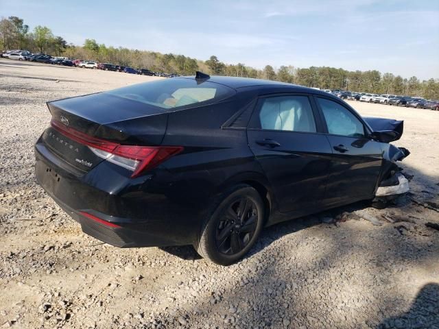 2023 Hyundai Elantra Blue