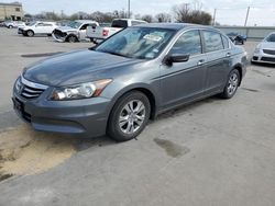 Salvage cars for sale at Wilmer, TX auction: 2012 Honda Accord SE