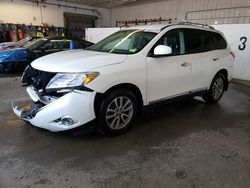 Salvage cars for sale at Candia, NH auction: 2016 Nissan Pathfinder S