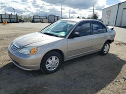 Honda salvage cars for sale: 2002 Honda Civic LX