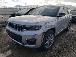 Jeep salvage cars for sale: 2023 Jeep Grand Cherokee L Summit