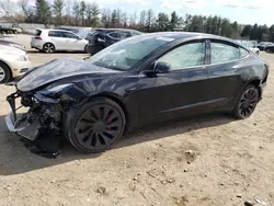 Salvage cars for sale from Copart Finksburg, MD: 2022 Tesla Model 3