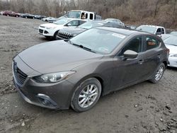 Salvage cars for sale at Marlboro, NY auction: 2015 Mazda 3 Touring