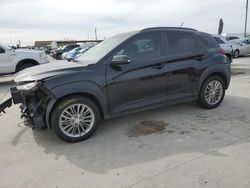 Salvage cars for sale at Grand Prairie, TX auction: 2020 Hyundai Kona SEL