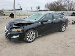 Salvage cars for sale at Oklahoma City, OK auction: 2019 Chevrolet Malibu LT