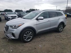 Salvage cars for sale from Copart East Granby, CT: 2018 Hyundai Santa FE SE