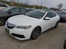 Acura salvage cars for sale: 2015 Acura TLX Tech