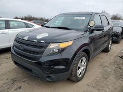 Salvage cars for sale from Copart Hillsborough, NJ: 2014 Ford Explorer Police Interceptor