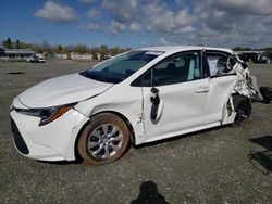 Toyota salvage cars for sale: 2022 Toyota Corolla LE