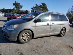 Honda salvage cars for sale: 2007 Honda Odyssey EXL