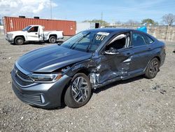 Salvage cars for sale at Homestead, FL auction: 2023 Volkswagen Jetta SEL