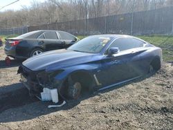 Salvage cars for sale at Finksburg, MD auction: 2017 Infiniti Q60 Premium