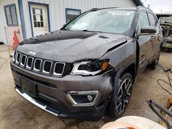 Salvage cars for sale from Copart Pekin, IL: 2018 Jeep Compass Limited