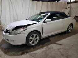 Salvage cars for sale from Copart Ebensburg, PA: 2005 Toyota Camry Solara SE