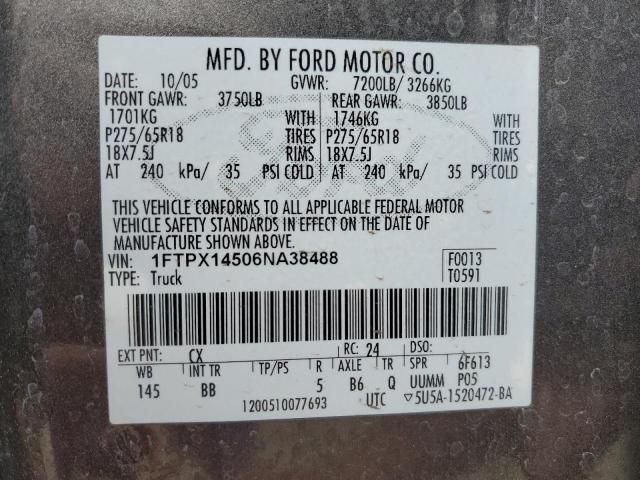 2006 Ford F150