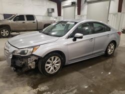 Subaru Legacy salvage cars for sale: 2016 Subaru Legacy 2.5I Premium