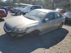 Salvage cars for sale at Savannah, GA auction: 2013 Honda Accord LX