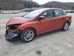 Salvage cars for sale from Copart Ellwood City, PA: 2018 Ford Focus SE