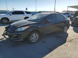 Salvage cars for sale from Copart Anthony, TX: 2012 Mazda 3 I