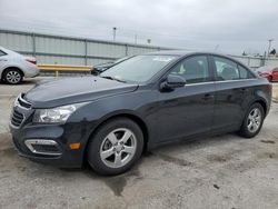 Salvage cars for sale at Dyer, IN auction: 2015 Chevrolet Cruze LT