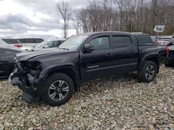 Salvage cars for sale from Copart West Warren, MA: 2017 Toyota Tacoma Double Cab