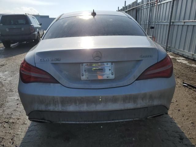 2018 Mercedes-Benz CLA 250 4matic