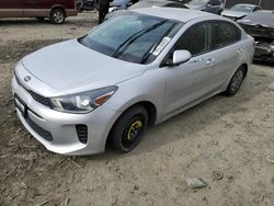 Salvage cars for sale at Waldorf, MD auction: 2020 KIA Rio LX