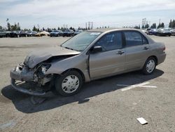 Salvage cars for sale at Rancho Cucamonga, CA auction: 2004 Mitsubishi Lancer ES