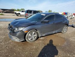 Salvage cars for sale at Houston, TX auction: 2019 Honda Civic LX