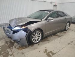 Salvage cars for sale at Concord, NC auction: 2015 Lincoln MKZ Hybrid