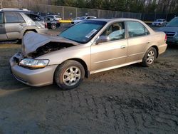 Honda salvage cars for sale: 2001 Honda Accord EX