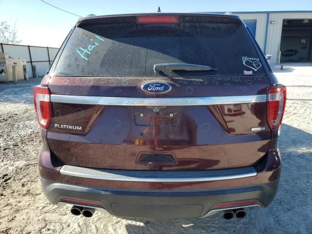 2018 Ford Explorer Platinum